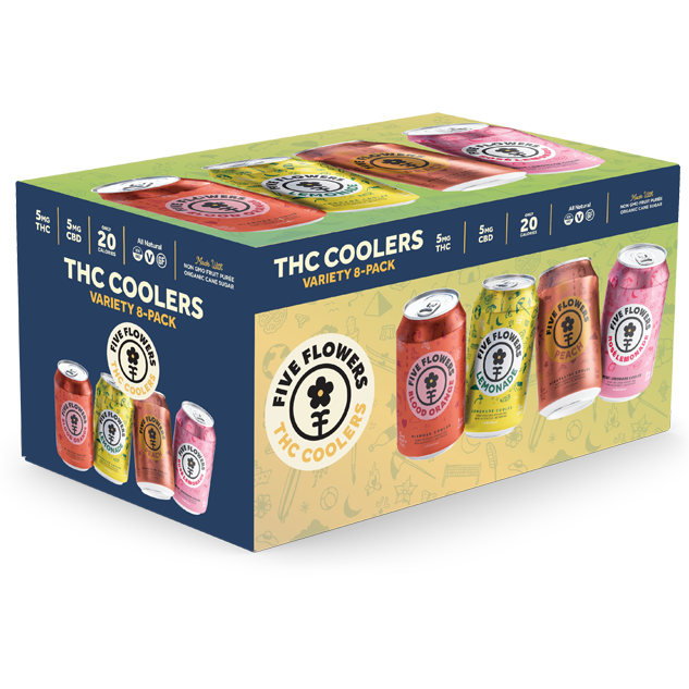 D9 THC Cocktail-Inspired Variety 8-Pack – Five Flowers