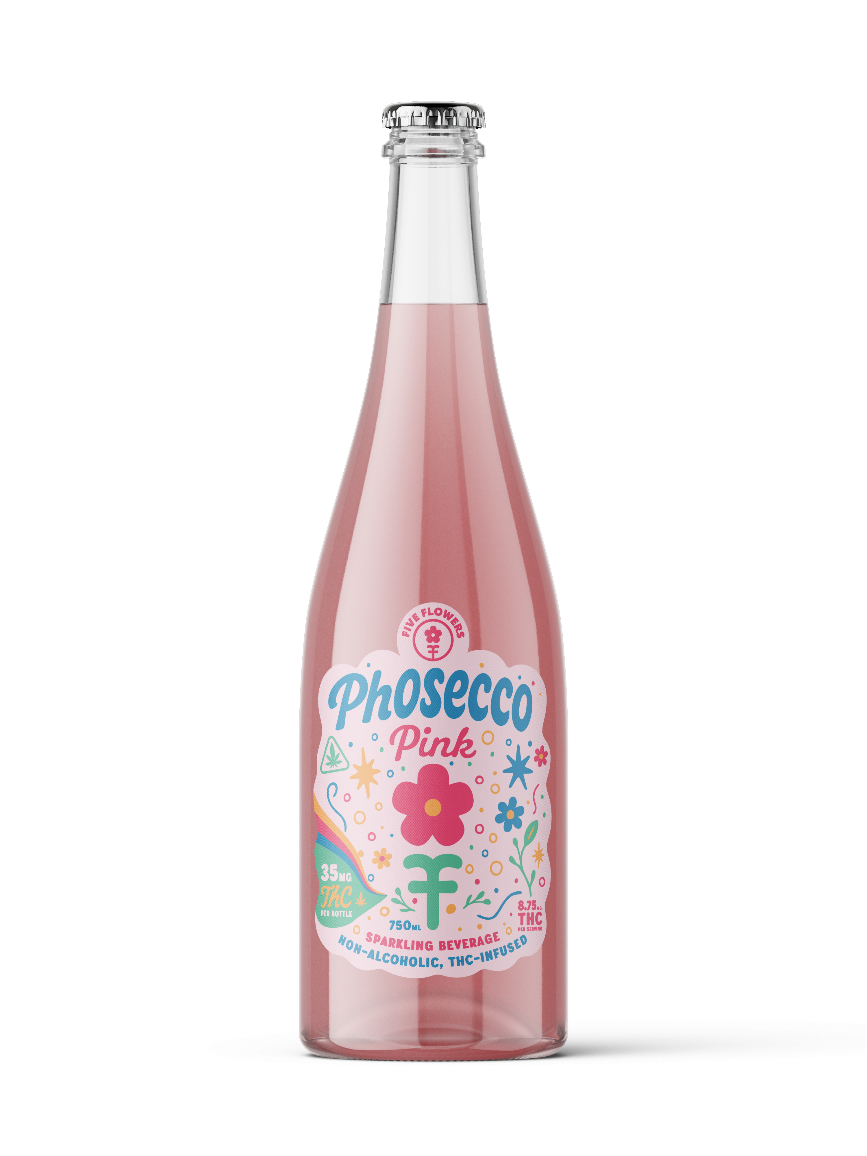Phosecco Pink – Five Flowers