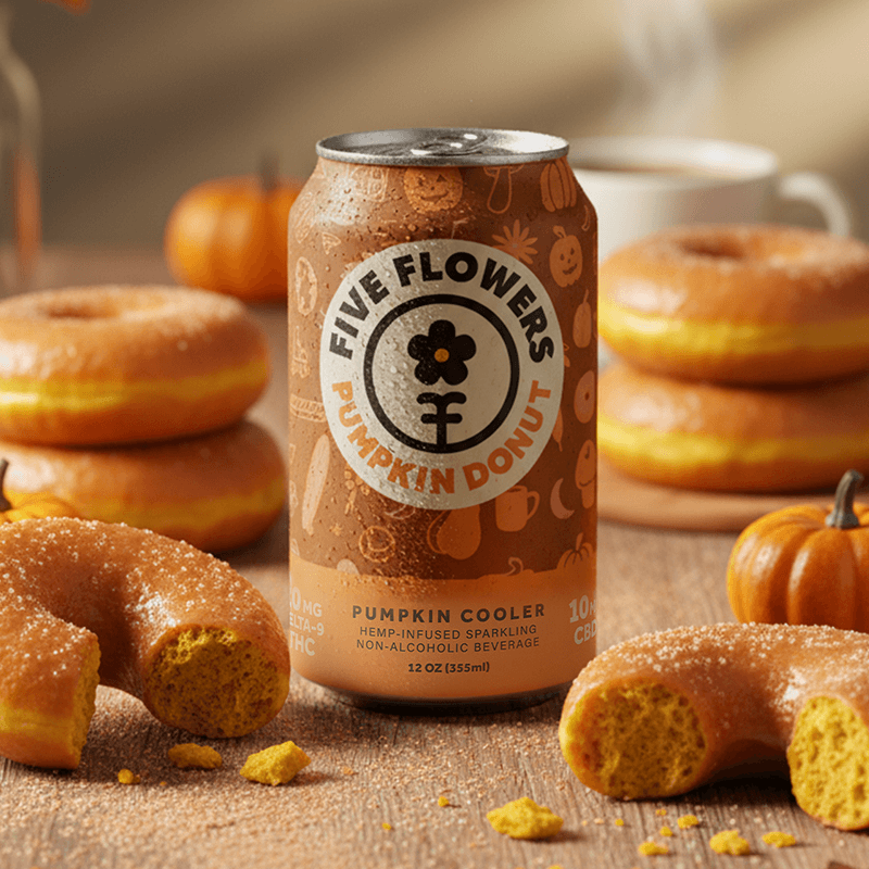 Pumpkin Donut Cooler
