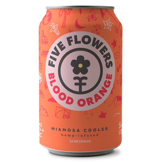 Blood Orange Miamosa Cooler
