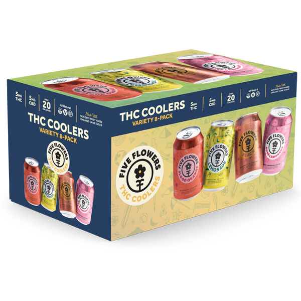 D9 THC Cocktail-Inspired Variety 8-Pack – Five Flowers