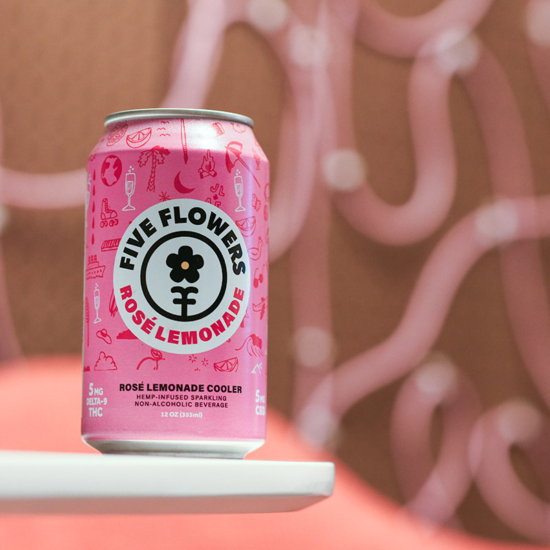 Rosé Lemonade Cooler 5mg